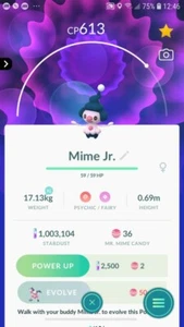 Pokémon Mime Jr. GO - Picture 1 of 2
