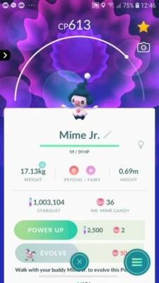 Pokémon Mime Jr. GO - Image 1 of 2