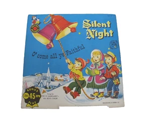 45 RECORD - ST MARGRET'S BOYS CHOIR - SILENT NIGHT - Imagen 1 de 1