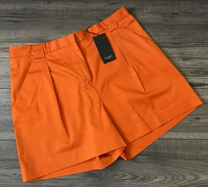 Paul Smith Etichetta Nera Arancione Pantaloncini Taglia UK 14 Made IN Italia - Foto 1 di 11