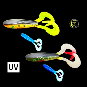 2x 15cm Balzer Pike Collector Shad UV Gummifisch Swimbait Kunstköder Zander NEW