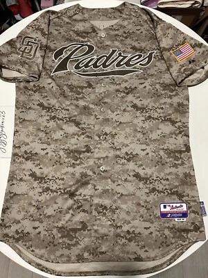 Majestic On field Game Used Robbie Erlin San Diego Padres jersey sz 48 XL - Image 1 of 4