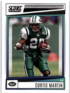 CURTIS MARTIN 2022 Panini Score #299 New York Jets HOF - Picture 1 of 2