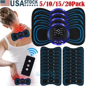 5-20 Stück Tragbares Mini Elektrisches Nacken Rücken Massagegerät Ganzkörper Massage Stimulator - Bild 1 von 36