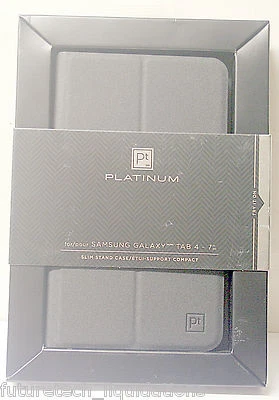 PLATINUM SAMSUNG GALAXY TAB 4 7-INCH SLIM STAND CASE (BLACK) - PT-GT47S2B-C - Изображение 1 из 4