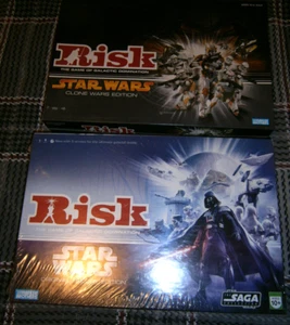 RISK Star Wars Original Trilogy Edition **SEALED**+ Clone Wars **100% complete** - Picture 1 of 7
