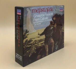 Boito Mefistofele Ghiaurov Pavarotti Freni Caballe 3CD Set - unbenutzt - Bild 1 von 3