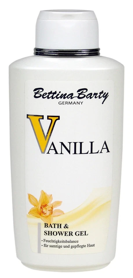Bettina Barty Vanilla Bath & Shower Gel / Duschgel 500 ml OVP