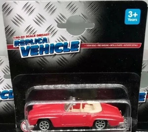 Welly 1:60 Scale??? / 1955 Mercedes Benz 190 SL Convertible - Red - Model Car - Picture 1 of 6