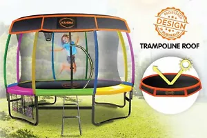 Kahuna Trampoline Roof Cover Kids Round Outdoor removable UV Protection - 10ft - Picture 1 of 3