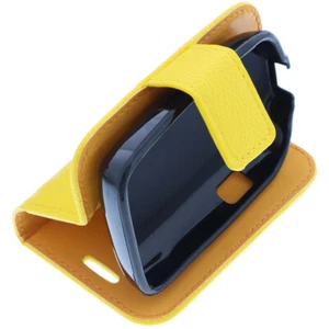 Tasche für Abbott Freestyle Libre 3 Book-Style Schutz Hülle Schutzhülle Gelb - Bild 1 von 6