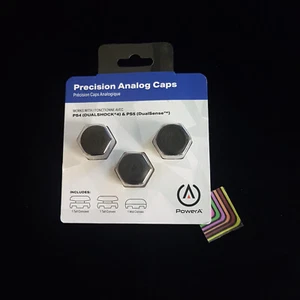PowerA Analog Stick Caps for Dualshock 4 PS4 & PS5 Dualsense Wireless Controller - Picture 1 of 1
