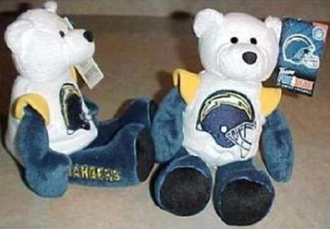 San Diego Chargers NFL Team bear    NEW and in original bag Cover