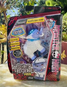 Monster High Secret Creepers Pet Shiver Toy Mammoth Unopened in Original Box - Picture 1 of 7