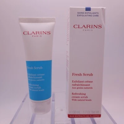 Clarins Fresh Scrub Refreshing Facial Cream Scrub with Natural Beads 1.7oz  - Image 1 of 4
