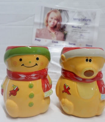 TempTation Christmas Snowman&Reindeer Coffee Mug, oven, diswasher, freezer safe - Image 1 of 4
