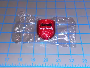 Healthworxs Pedometer Step Tracker Exercise Calorie Monitor Red/White- Brand New - Picture 1 of 3
