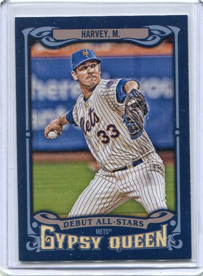 2014 Topps Gypsy Queen Baseball Card  Matt Harvey New York Mets MINT # AS-MH - Image 1 of 1