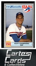 Scott Chiamparino 1988 Burger King Huntsville Stars #NNO  Oakland Athletics