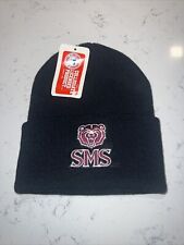 Vintage Logo Athletic Southwest Missour State SMS bears winter hat cuffed beanie