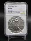 2020 American Eagle Silver Dollar NGC MS 69 - B6814