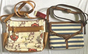 Women/Junior's New Top-Zip Shopper Crossbody/Handbag -Choice - Picture 1 of 9