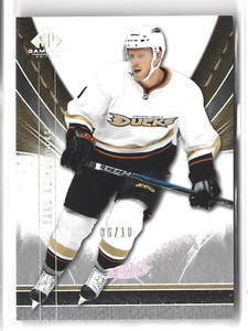 SAKU KOIVU 2009-10 SP Game Used Hockey #3 Spectrum Parallel 06/10 SSP