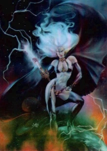 1995 Lady Death Series 2 II Chase card C1 (of 5) Chaos Krome Clearchrome - Picture 1 of 2
