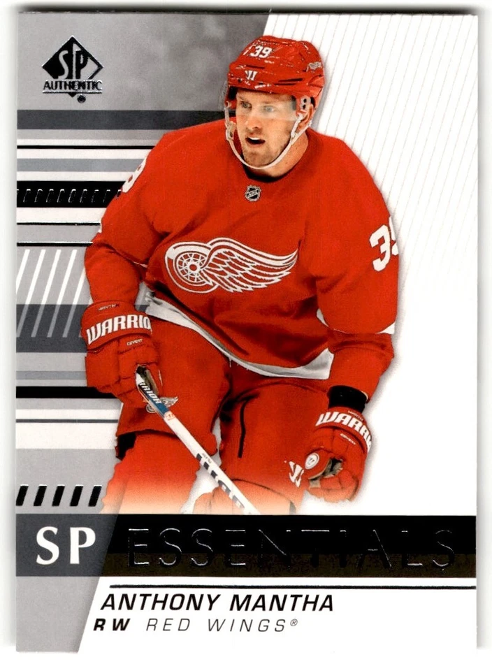 2019-20 SP Authentic Essentials Anthony Mantha #SPE-MA Detroit Red Wings - Image 1 of 2