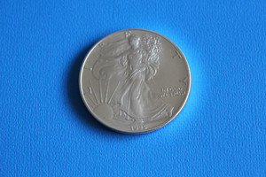 1995 United States American Silver Eagle.