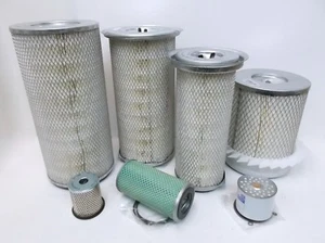 Öl-, Kraftstoff- & Luftfilter für Lister Petter HL6 & HLT6 Industriemotoren - Bild 1 von 8