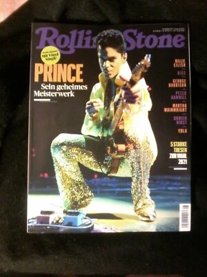 Rolling Stone Magazine only Germany version 2021 Prince magazine Damien Hirst  - Image 1 of 4