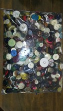 VTG Large Mixed Lot of Almost 3lbs Seamstress Buttons Nice Sewing