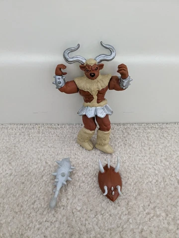 Mighty Morphin' Power Rangers Evil Space Aliens Slash And Block Minotaur Action Cover