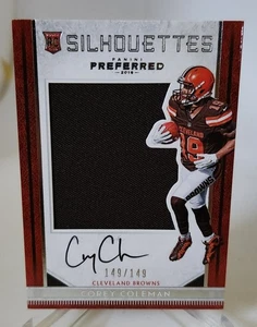 Panini Preferred Corey Coleman 2016 automático #149/149 radiocontrol novato #65 Browns - Imagen 1 de 2