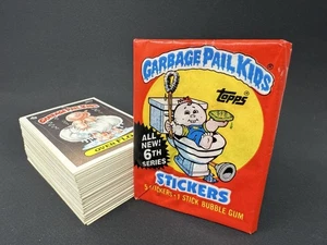 1986 Topps Garbage Pail Kids 6th Series Complete 88 Card Set + Pack GPK OS6 - Picture 1 of 7