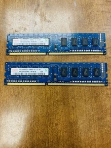 RAM de escritorio Hynix 4 GB (2x2 GB) DDR3 1333 MHz PC3-10600U - HMT325U6CFR8C-H9 - Imagen 1 de 2