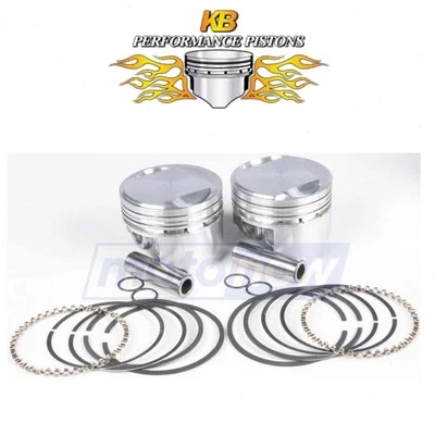 KB Cast Piston Set for 1993-1998 Harley Davidson FXDWG Dyna Wide Glide - ev — 第 1/4 张图片