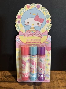 Lip Smacker Hello Kitty Balm Guavalicious Day Raspberry Roll Cherry Sweet - Picture 1 of 2