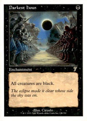 7th Edition #128 Darkest Hour - Image 1 of 2