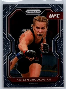 2021 Panini Prizm UFC #75 Katlyn Chookagian Flyweight - Picture 1 of 2
