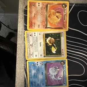 Team Rocket Base Set Eevee Vaporeon And Flareon - Picture 1 of 2