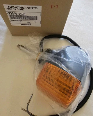 KAWASAKI NINJA ZX9R 1998-1999 CONJUNTO DE SETA TRASEIRA DIANTEIRA X 4.  NOVO GENUÍNO RARO - Imagem 1 de 4