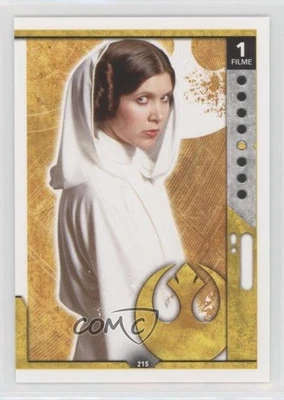 2017 Topps Star Wars Force Attax Universe German Princess Leia Organa #215 - Image 1 of 2