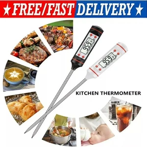 Termómetro digital de carne de lectura instantánea parrilla de barbacoa ahumador para cocina cocina alimentos cocina - Imagen 1 de 17