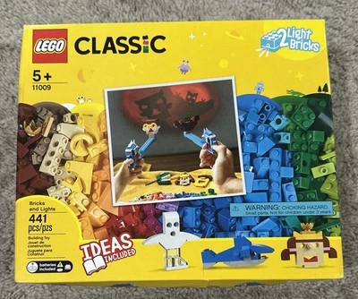 LEGO Classic Bricks and Lights Building Toy Set 441pcs - 11009!  - Image 1 of 4
