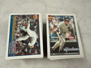 1991 Topps Baseball Cards 1-200 +Rookies -You Pick- MLB Trading Card - Picture 1 of 1