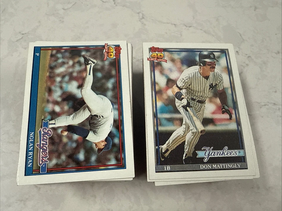 1991 Topps Baseball Cards 1-200 +Rookies -You Pick- MLB Trading Card - Image 1 of 1