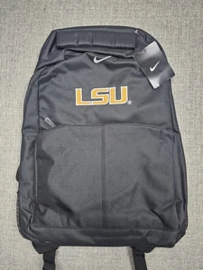 LSU Tigers Nike Backpack NCAA Football Baseball College Book Bag School NWT - Picture 1 of 7