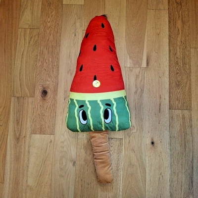 Peluche de sandía Top Paw Summer Vibin' XXL juguete para perros - chirridos y arrugas, suave Foto 1 de 4